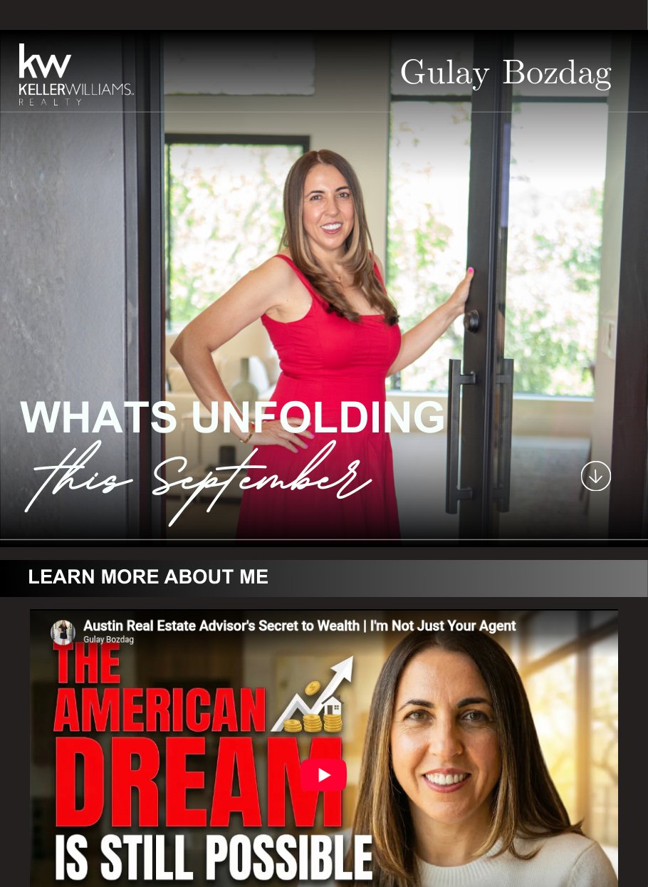 Custom newsletter sample